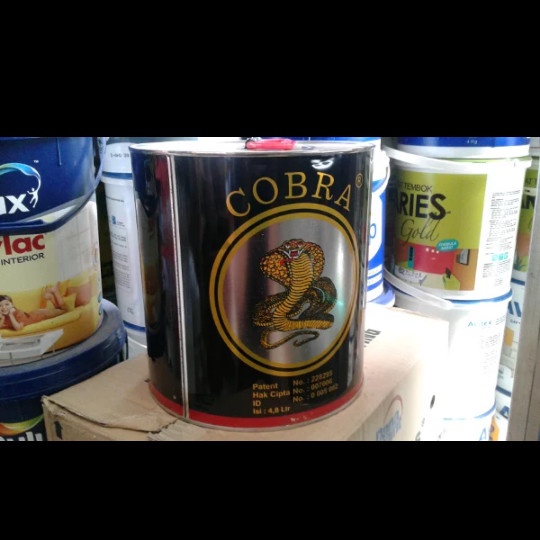 Thinner Cobra Hitam 1Galon Bestseller Thinner
