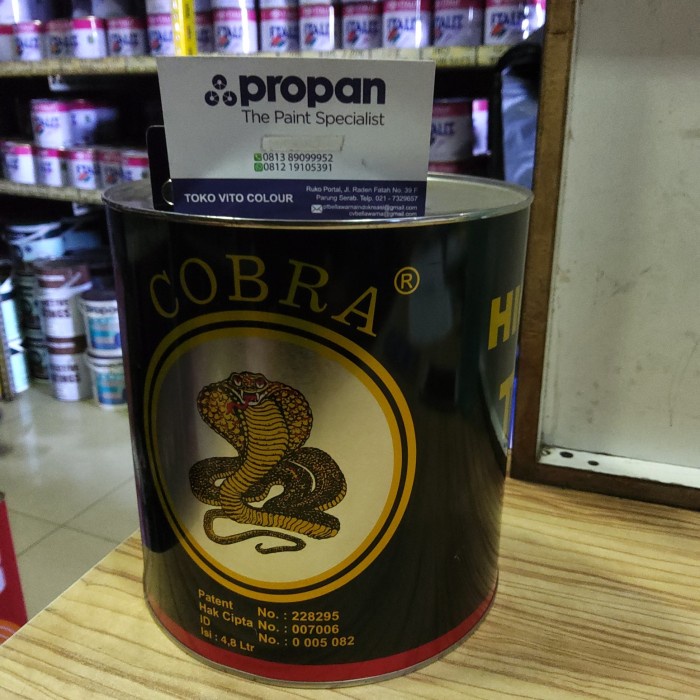 Thinner Cobra Hitam Galon Bestseller Thinner