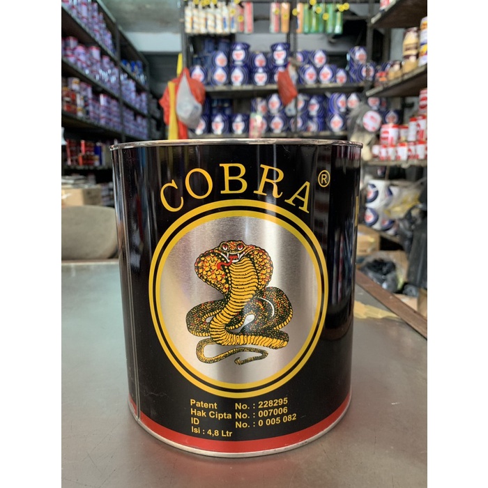Thinner Cobra Hitam 5L / Tiner Cobra / Pengencer Cat Bestseller Thinner