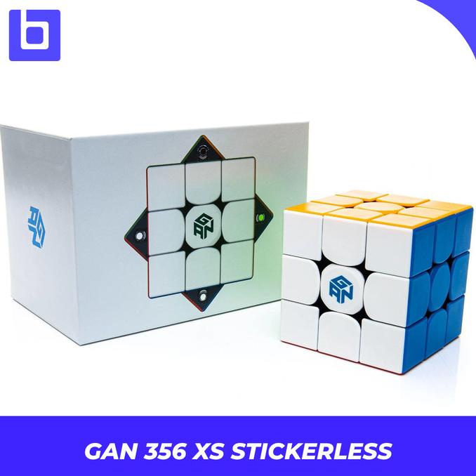 Rubik 3x3 GAN 356 XS 3x3 Stickerless Original