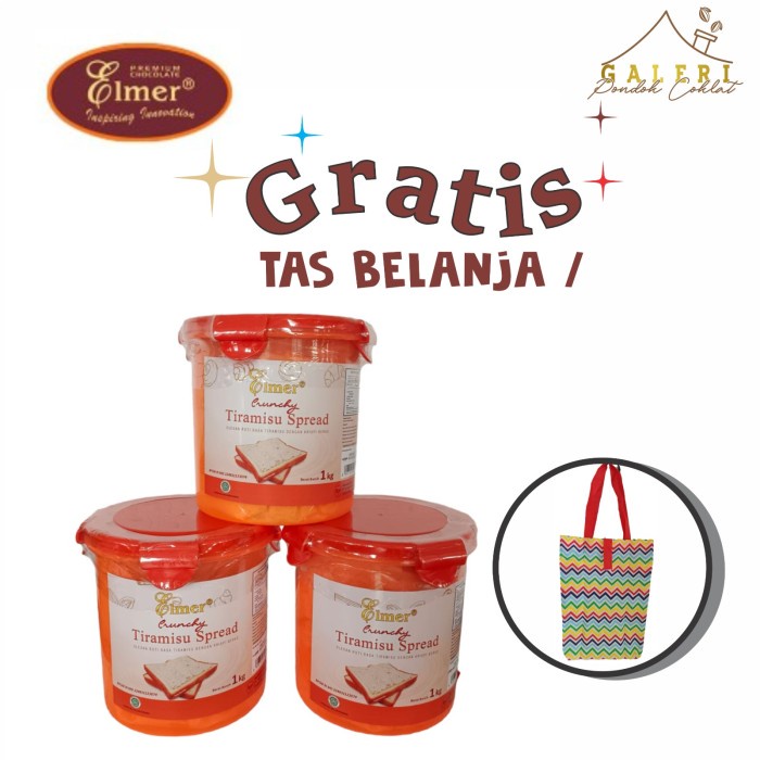 

ELMER CRUNCHY TIRAMISU SPREAD 1KG