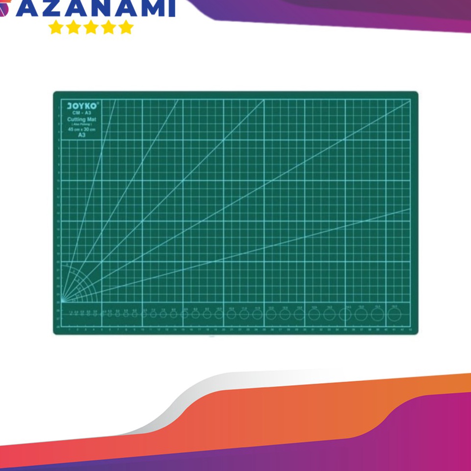 

#Sale⁂ JOYKO CUTTING MAT A3 ALAS POTONG 45CM X 30CM V72