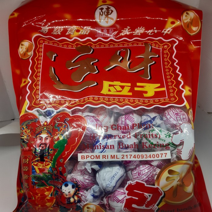 

Hariya Ing Chai Plum Spesial Imlek 800 Gram