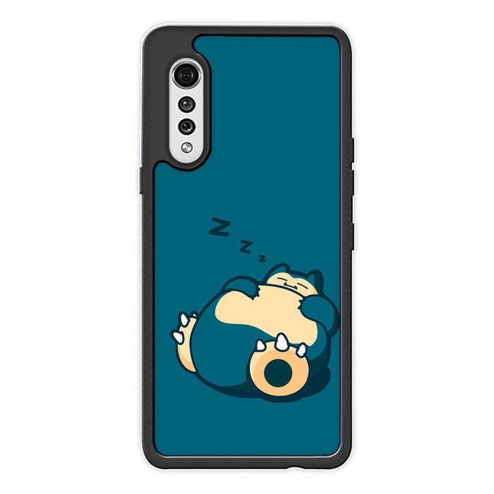 Casing LG Velvet G8x G8 G7 G6 Q7 Pokemon Snorlax YD0127 TPU Rubber