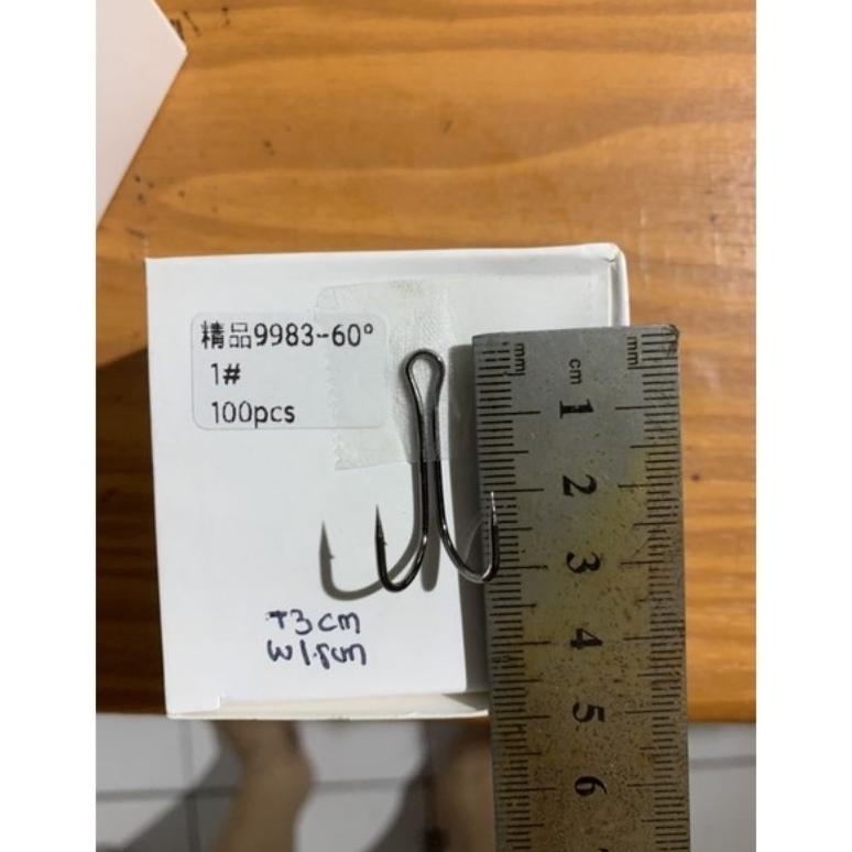 Terlaris Double Hook Ph 60 (Isi 100 Pcs)