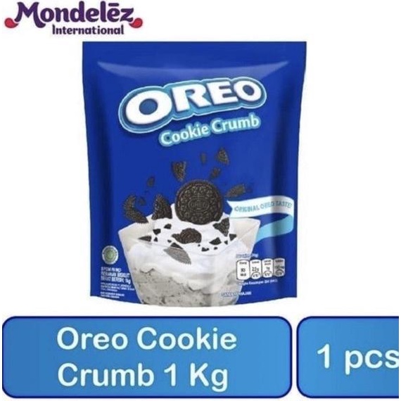 

Oreo Cookie Crumb 1kg Bubuk Hancur Halus 1 kg