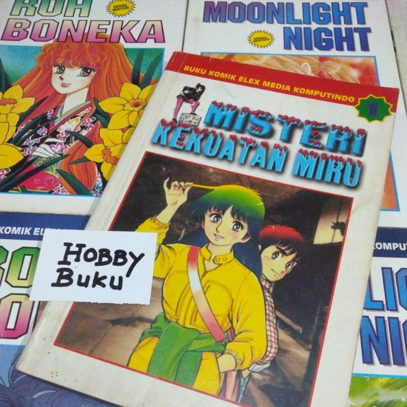 Komik Serial Misteri (4) Kekuatan Miru Roh Boneka Moonlight Night Manusia Serigala Cabutan