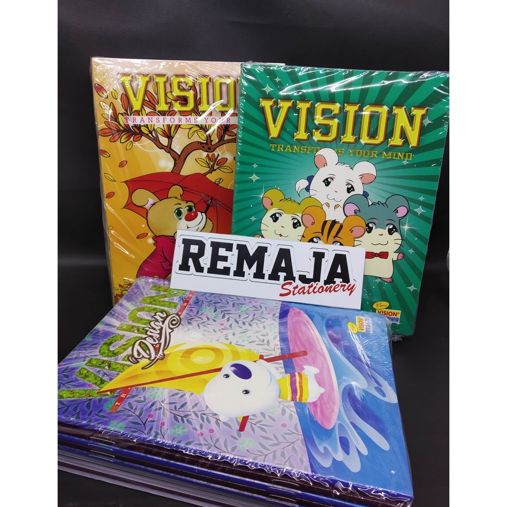 

[CODE BARANG 871TKR] Buku Tulis VISION 38 126