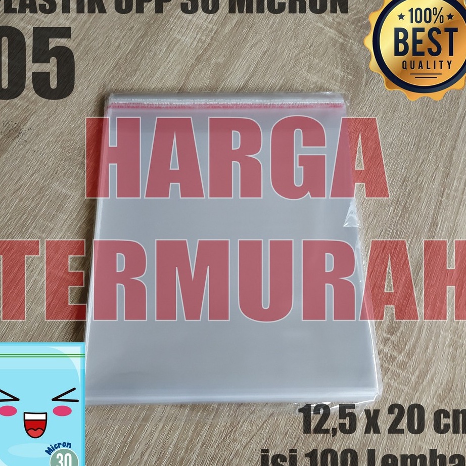 

Model Terkini➶ 12,5 x 20 cm PLASTIK OPP TEBAL 30 Micron (0,5) PLASTIK KEMASAN / PLASTIK UNDANGAN Z63 ➯