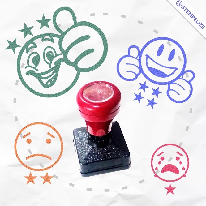 

✼Laris Stempel Emoticon Penilaian / Emoji Penilaian [PER SET] F65 ✥