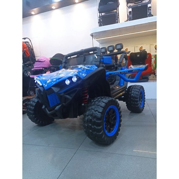 Mainan Mobil Aki Jeep Pasific Pj 8604 Ban Karet