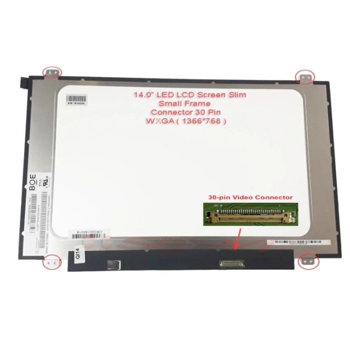 Terlaris Lcd Led Asus Asus A407M Nt140Whm-N44 V8.0 Nt140Whm-N44 V8.3