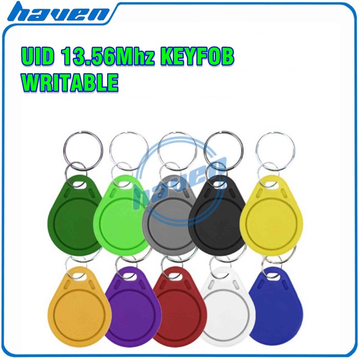 

Terlaris Keyfob Uid Writeable Rfid 13.56Mhz Mifare Classic 1K Ic S50 Key Chain