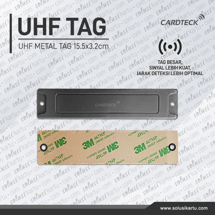 

Terlaris Rfid Uhf Metal Tag Alien H3 With 3M Adhesive Sticker For Metal Surface