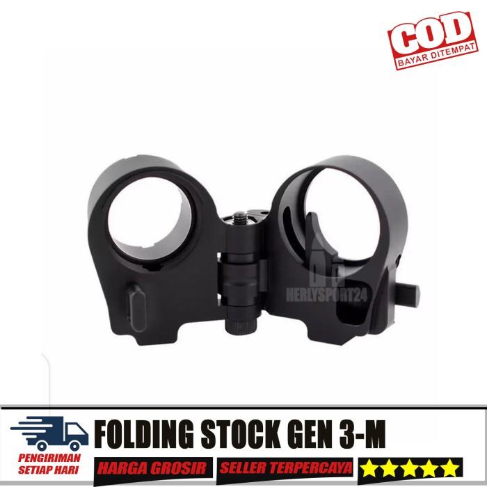 Engsel Lipat Predator Lipatan Popor Tactical Engsel Tactical Import