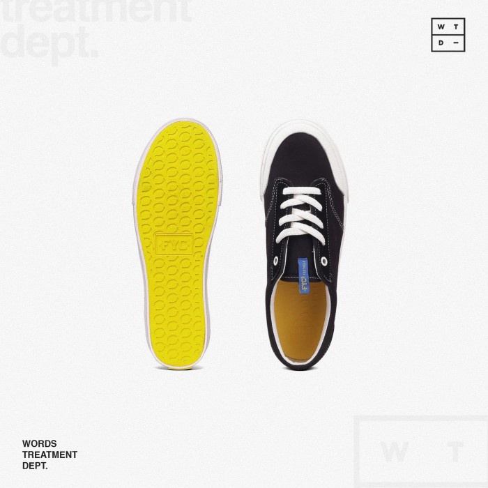 SEPATU FYC - MUTT BLACK