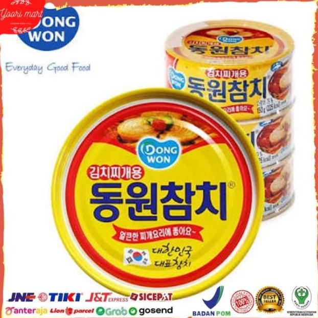 

Dongwon Tuna Kimchi Bumbu Kimchi Jjigae Korea Import Enak 100gr