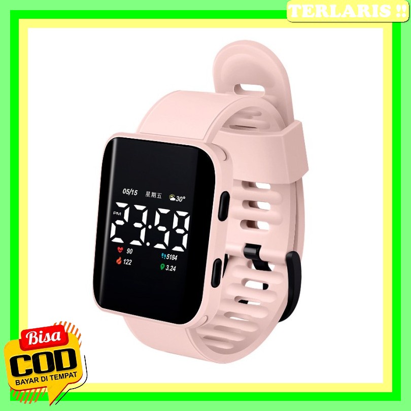 Jsm Box Watch Bagus Waniya Rantai Digital Jm Branded Mini Jqm Kecil Mewah Cewek Terbaru Import Anti 