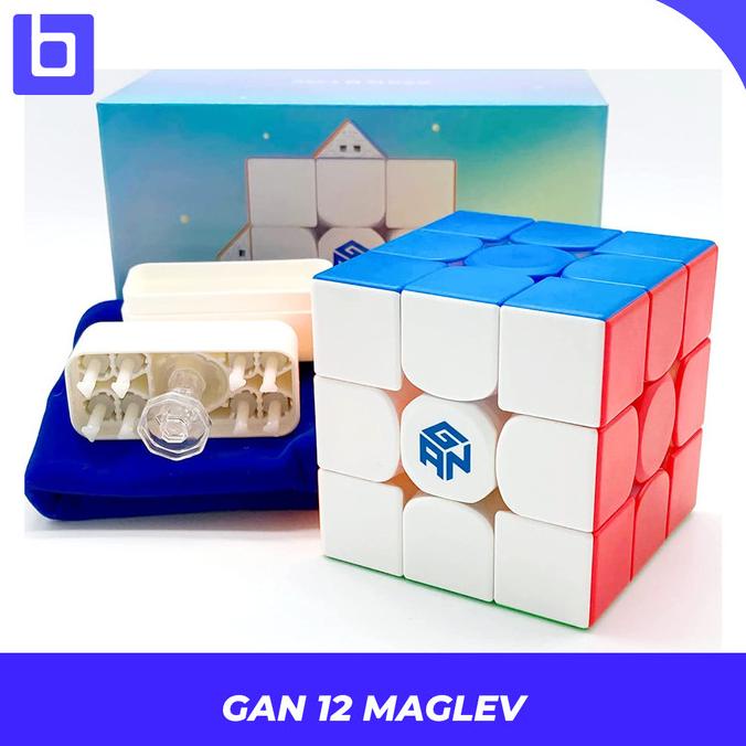 Rubik 3x3 GAN 12 Maglev UV Coated / Frosted / M Leap / 3x3 Speedcube