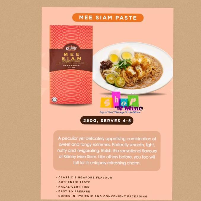 

KILLINEY PASTE SINGAPORE CLASSIC- Laksa - Mee Rebus - Curry - Mee Siam
