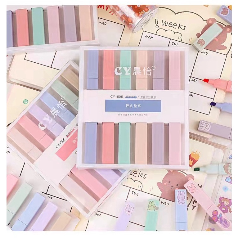 

Raih Diskon HIGHLIGHTER PEN MARKER TIP SOFT LINER PASTEL 138