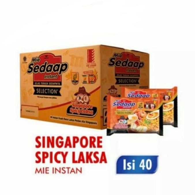 

Mie Sedap Spicy Laksa Singapore mie sedaap murah (1 dus isi40)