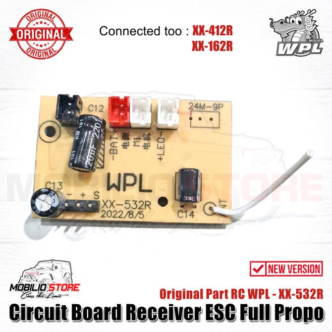 Original Part - Circuit Board Receiver ESC Full Propo RC WPL