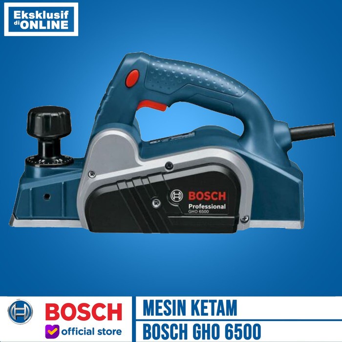 Bosch Mesin Serut Kayu Ketam GHO 6500 Planner Blade Mesin Sugu 650Watt keren