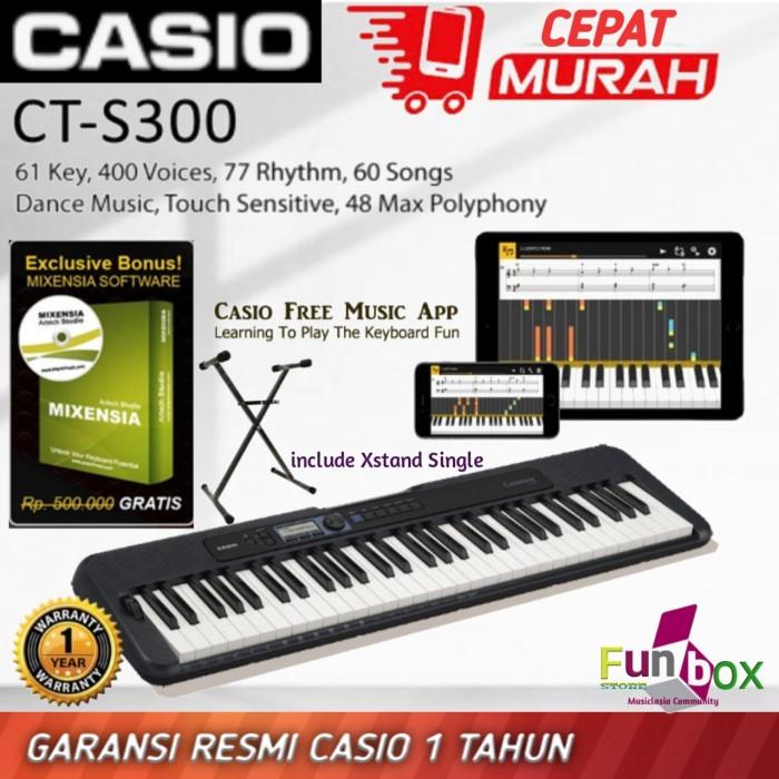 Keyboard Casio Cts 300 / Cts300 / Ct S300 Slim Original