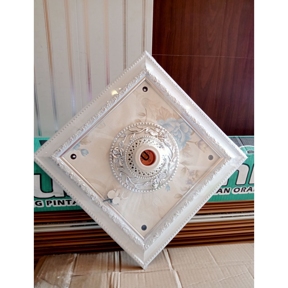 Terupdate?? ornamen plafon hiasan lampu dudukan lampu ukuran 30x30 9apji