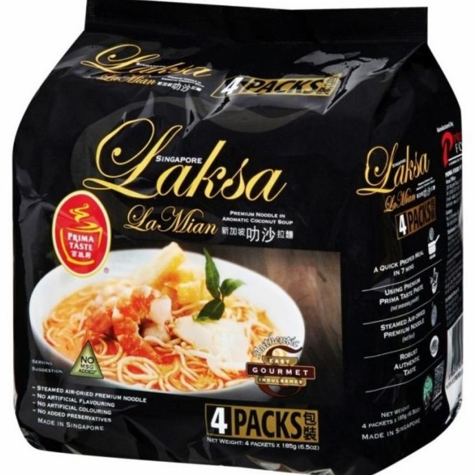 

Mi Instan Prima Taste Laksa Lamian 4 x 185 Gram ( 1 Pack )