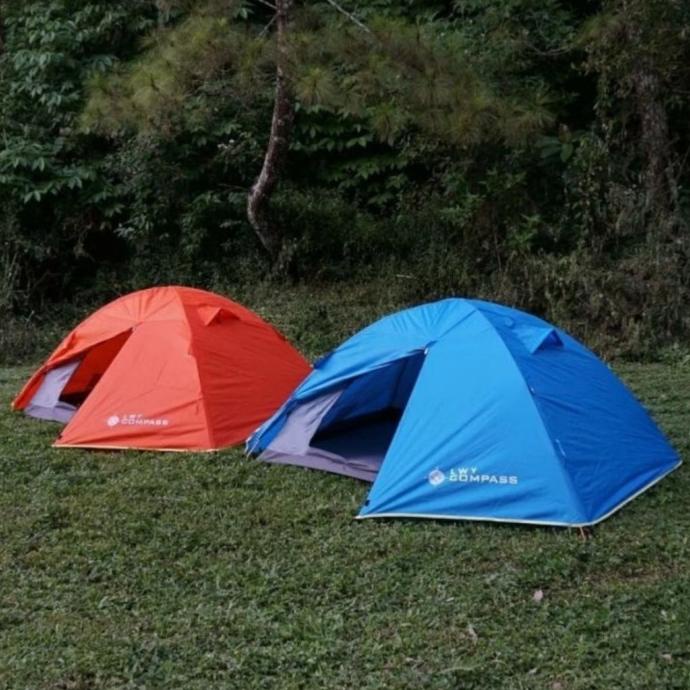 tenda compass tenda camping ultralight compas frame alloy 2p