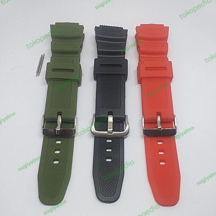 Promo Strap Tali Jam Casio Gshock W219 / W-219 / W 219H Rubber Strap G Shock .
