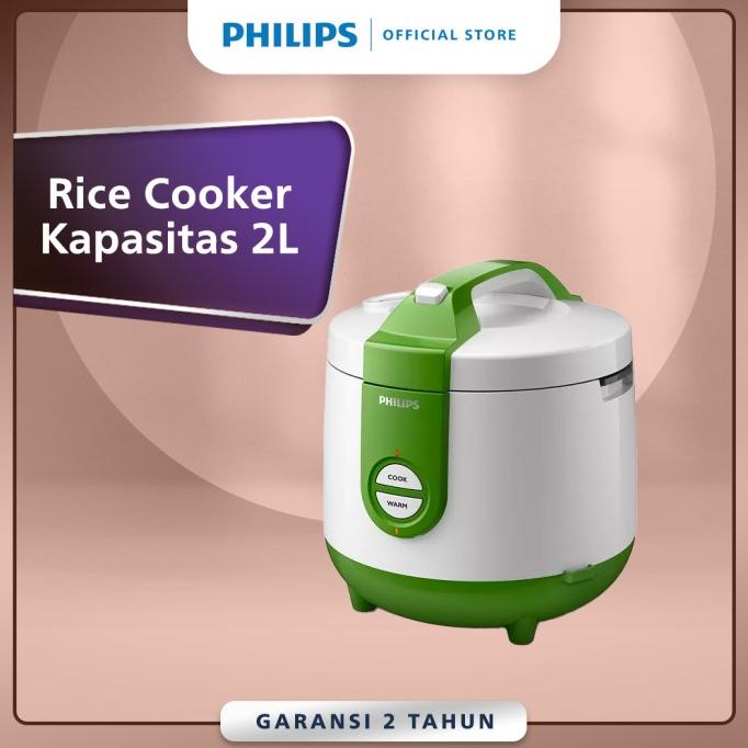 Philips Rice Cooker - Hijau - HD3119/30