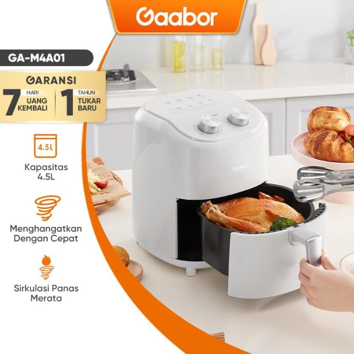 Gaabor Air Fryer Low Watt 4.5L  / GA-M4A01