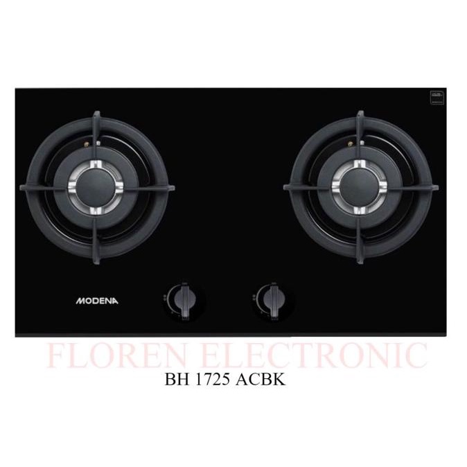 Modena Kompor Tanam BH 1725 ACBK 1725ACBK BH1725ACBK 70cm 2 tungku