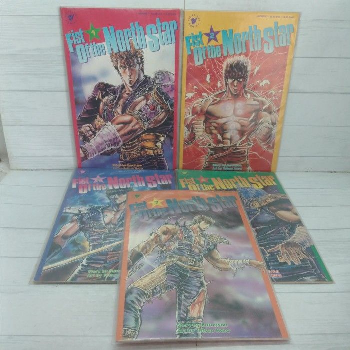 Komik viz select Comics first of the north star no. 1 2 3 4 7 Paket 5