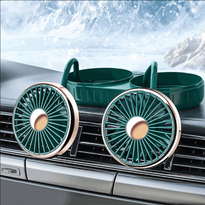 ZACRO KIPAS ANGIN MOBIL /KIPAS ANGIN PORTABLE/KIPAS MOBIL USB PLUG