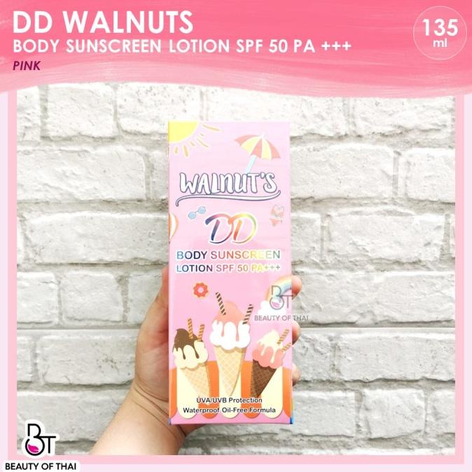 DD Walnut Body Sunscreen Lotion SPF50 PA+++ - DD Body Sunscreen Lotion