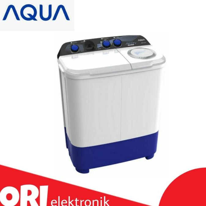 AQUA MESIN CUCI 2 TABUNG 7kg QW-751XT(SURABAYA-SIDOARJO-GRESIK ONLY)