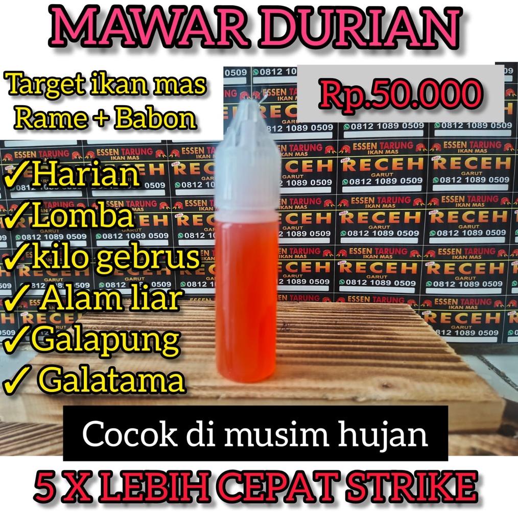 Diskon Essen Mawar Durian . Essen Ikan Mas Lomba , Essen Oplosan Ikan Mas , Essen Oplosan Galapung ,