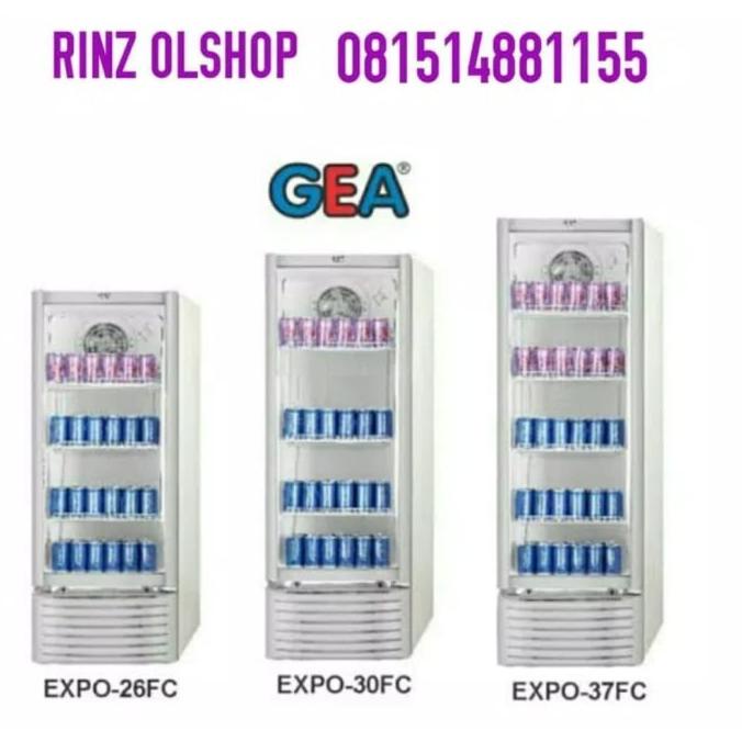 SHOWCASE GEA EXPO 26 FC CHILLER GEA LEMARI PENDINGIN