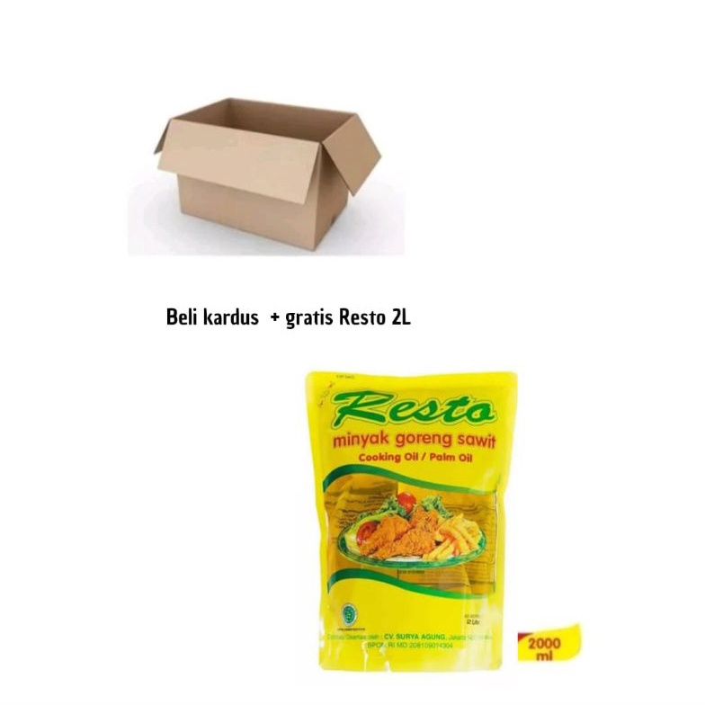 

[PROMO BNG6] kerdus packing + Resto 2L 38