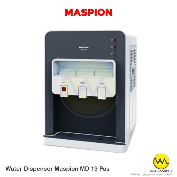 Dispenser Air Minum 3 Kran (Normal,Panas,Dingin) Maspion Md-19 Pas