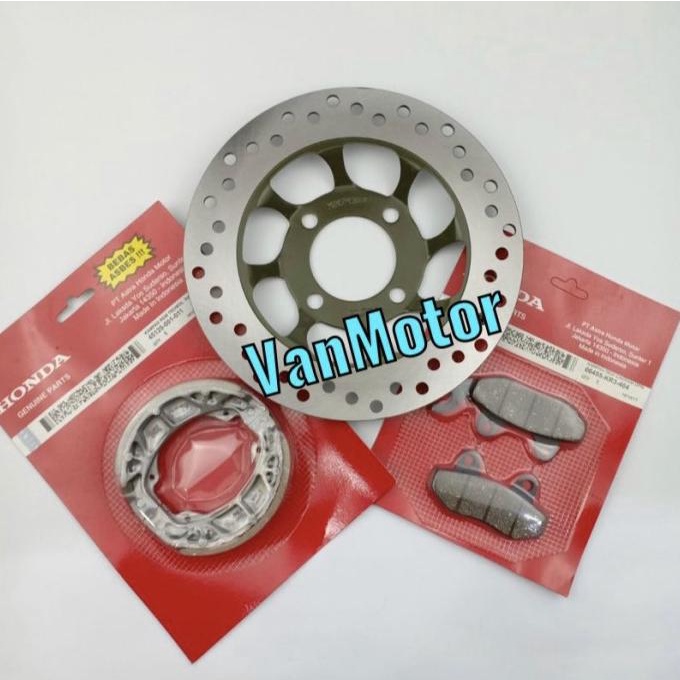 PIRINGAN CAKRAM DEPAN SET KAMPAS SUPRA X 125 HONDA 1set KAMPAS cod