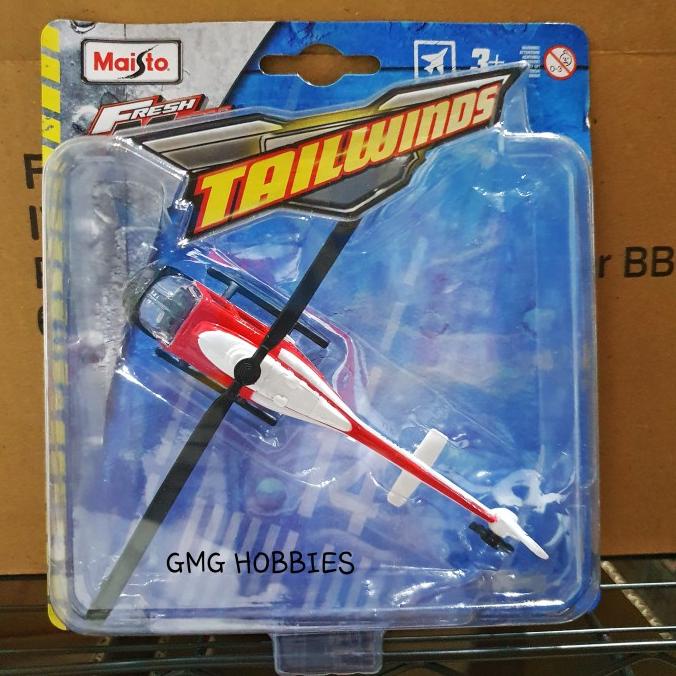 Maisto Helikopter Diecast Pesawat Helicopter Mainan Anak Miniatur
