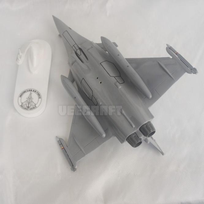 Diecast Model Scale Miniatur Pesawat Rafale Scale 48 Resin Fiberglass