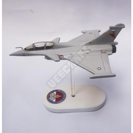 Miniatur Pesawat Tempur Rafale Scale 1:100, Tni-Au Concept Livery