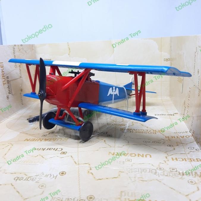 Diecast Miniatur Pesawat Fokker D.Vii - Newray Classic Plane Murah