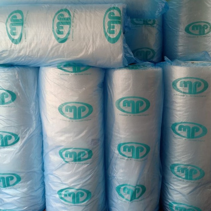 

➶Bayar Di Tempat Bubble Wrap MP Bening / Hitam Buble Warp Tebal Bable 1 roll 50m x 1.25m C69 ❉